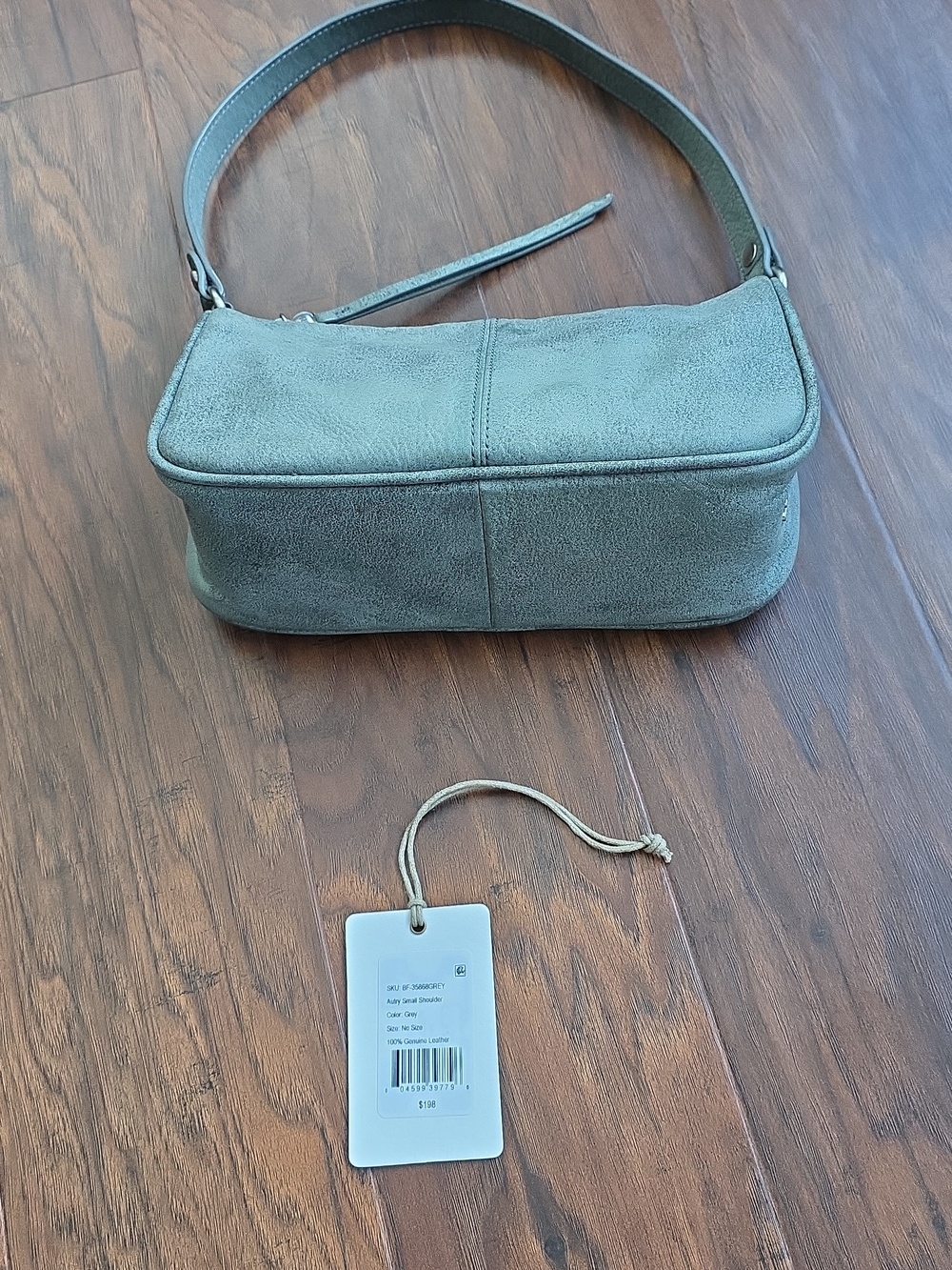 HOBO Gray Small Shoulder Bag - Picture 10 of 10